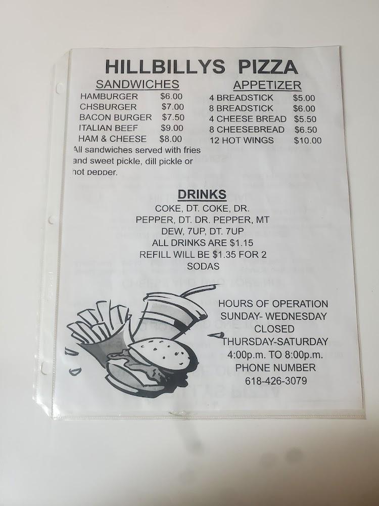 Hillbilly's Pizza 8 Breadstick